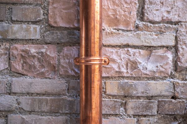 Professional Copper Downspout Replacement